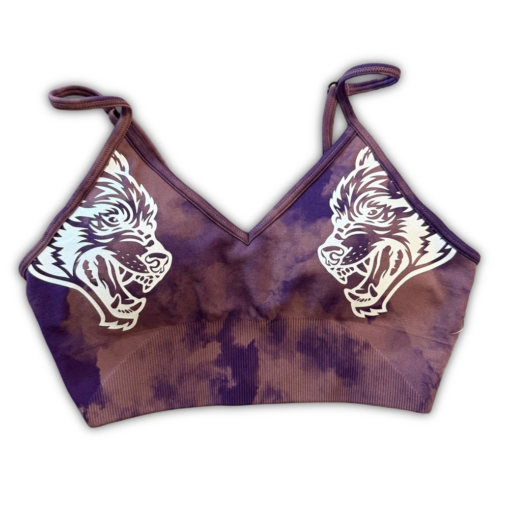 Darc Sport Purple Tie-Dye Sports Bra